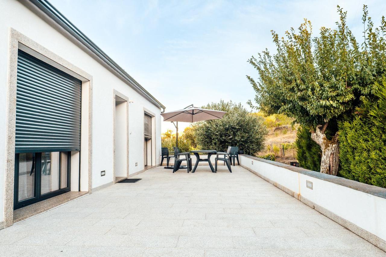 Valença do Douro Pinhão Casa com piscina privada Vila Exterior foto